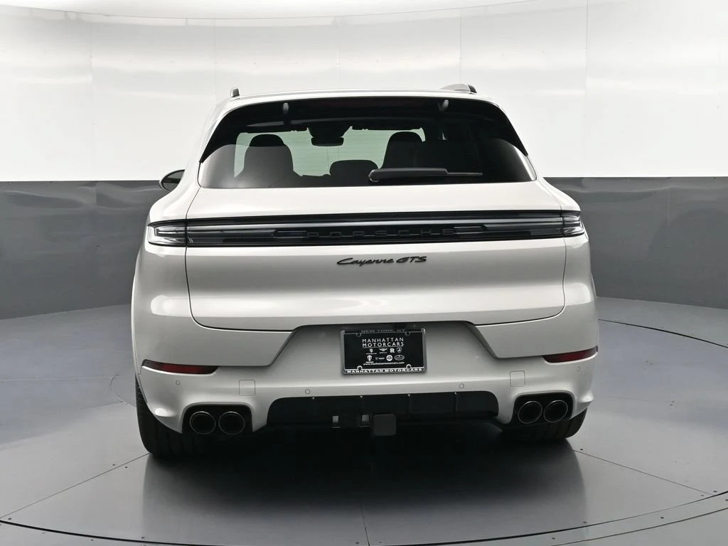 2026 Porsche Cayenne GTS, rear three-quarter view, Grey