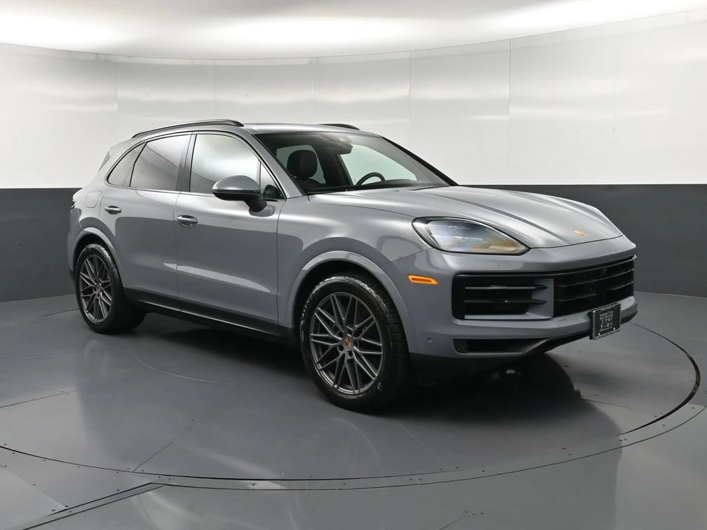 2026 Porsche Cayenne for sale, front three-quarter view, Grey
