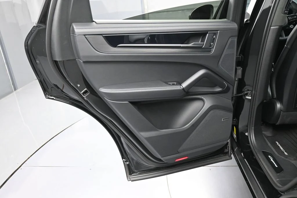 2025 Porsche Cayenne GTS Coupe interior, door panel, Black