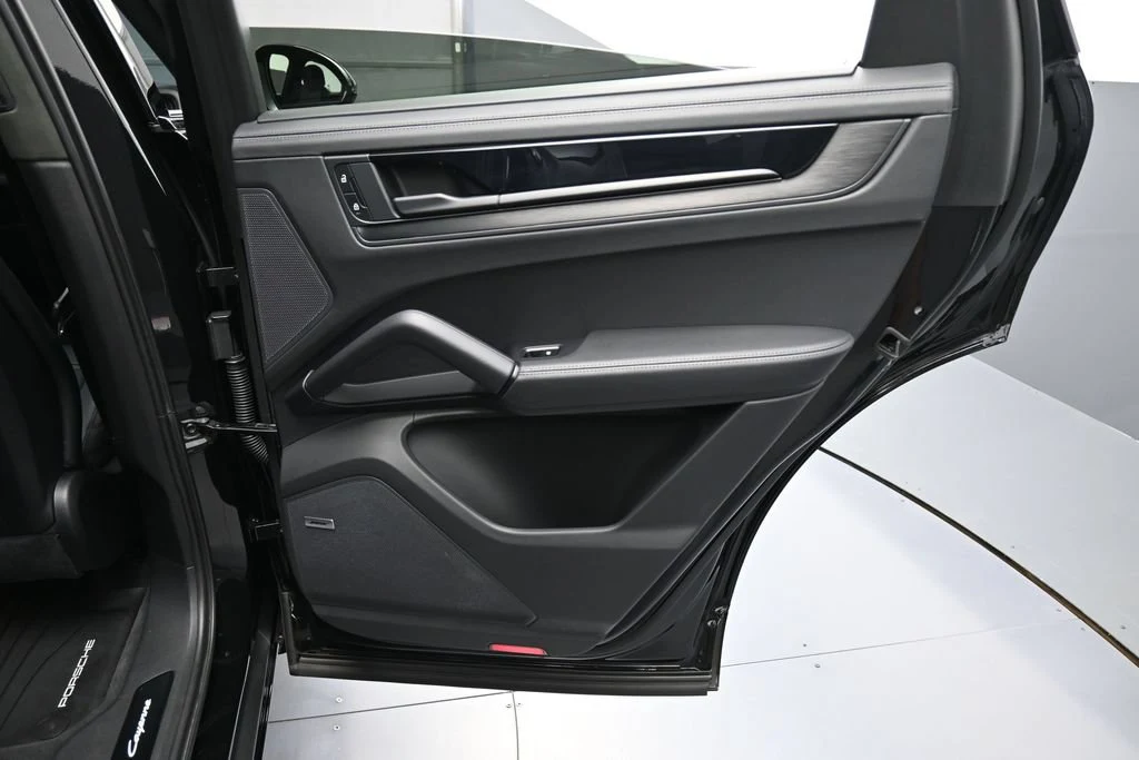 2025 Porsche Cayenne GTS Coupe interior, door panel, Black