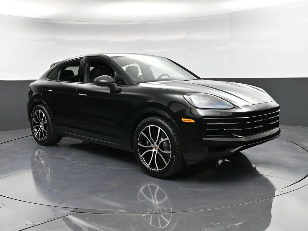 2026 Porsche Cayenne E-Hybrid Coupe for sale, exterior, Black