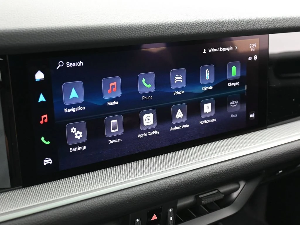 2026 Porsche Cayenne E-Hybrid Coupe interior, Black