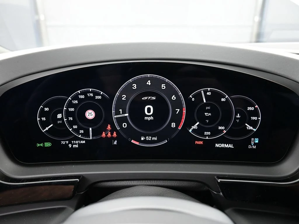 2026 Porsche Cayenne GTS Coupe interior, Black