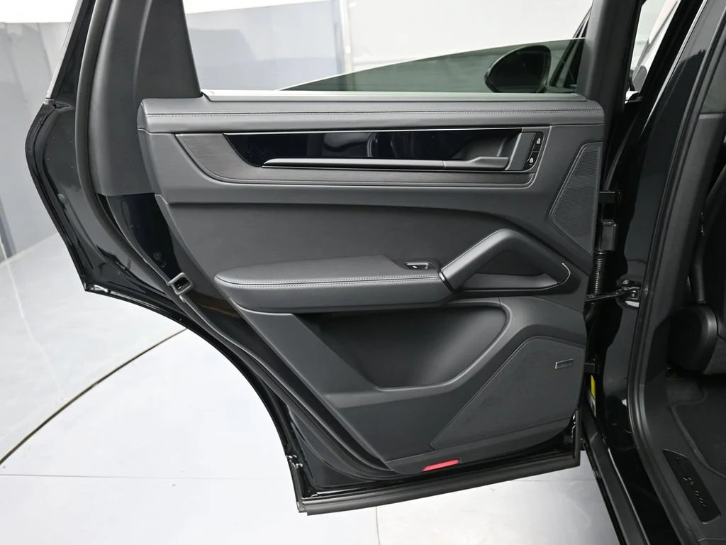 2026 Porsche Cayenne GTS Coupe interior, door panel, Black