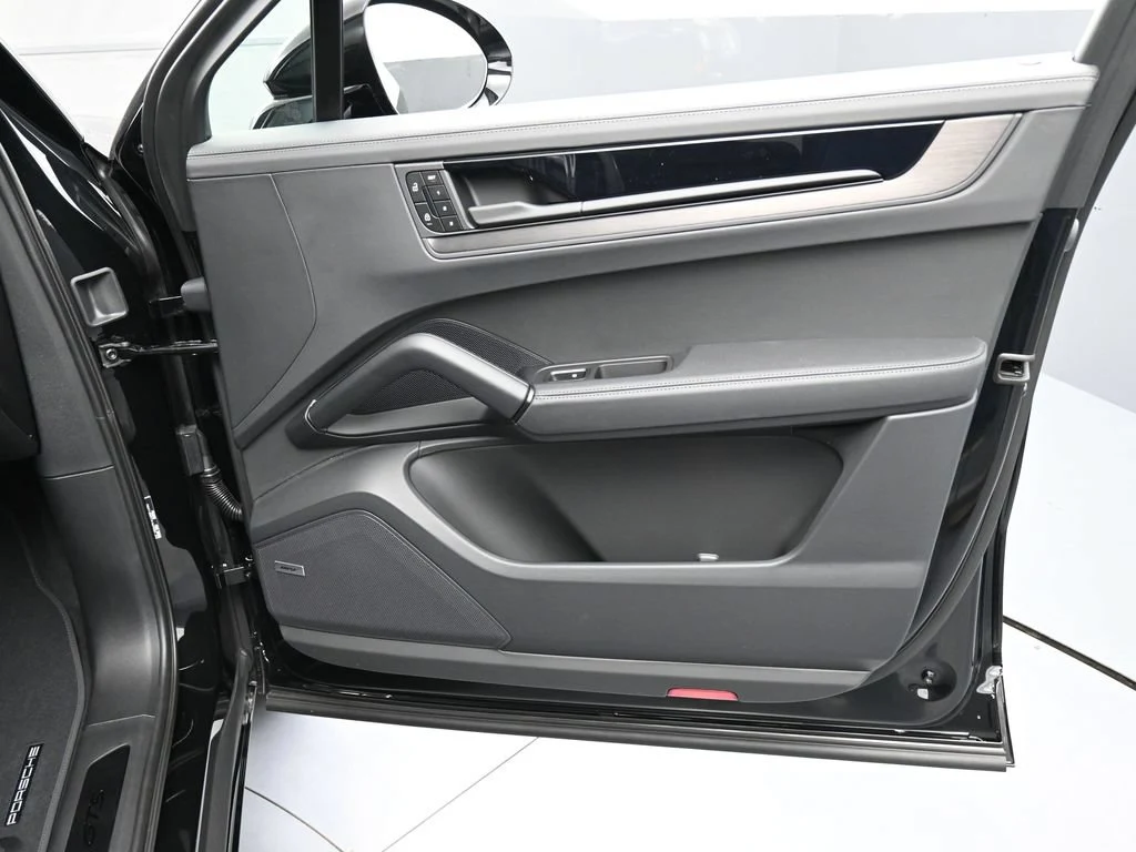 2026 Porsche Cayenne GTS Coupe interior, door panel, Black