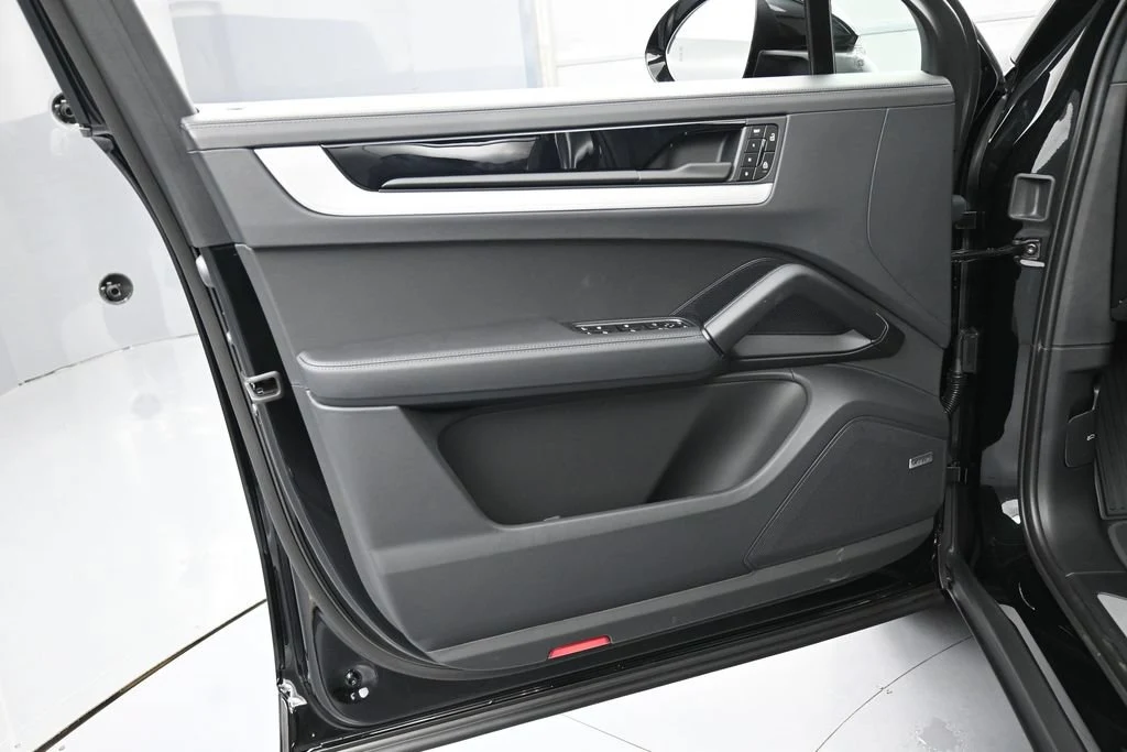2026 Porsche Cayenne S Coupe interior, door panel, Black