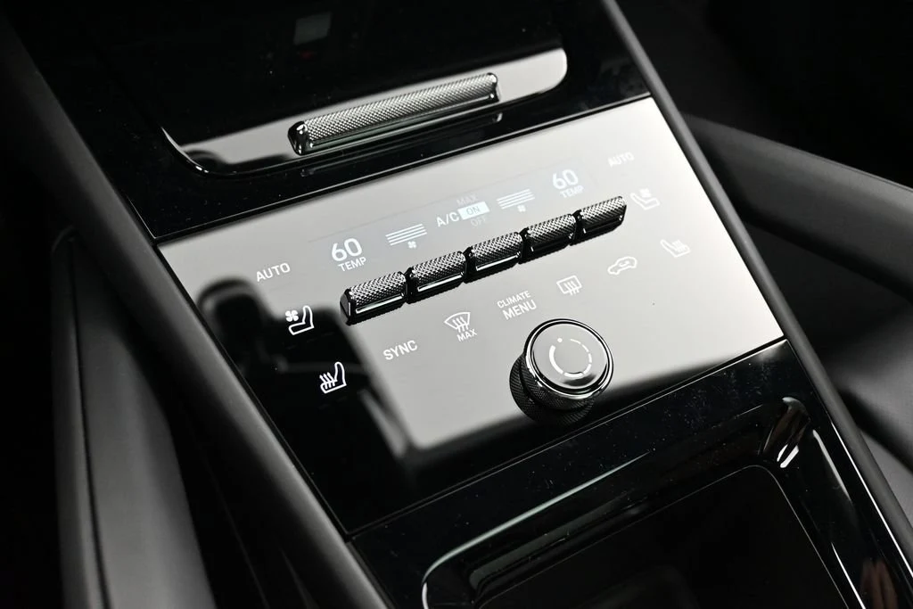 2026 Porsche Cayenne S Coupe interior, center console, Black