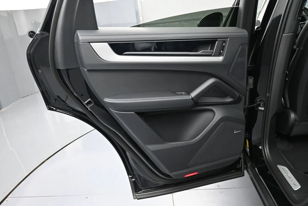 2026 Porsche Cayenne S Coupe interior, door panel, Black