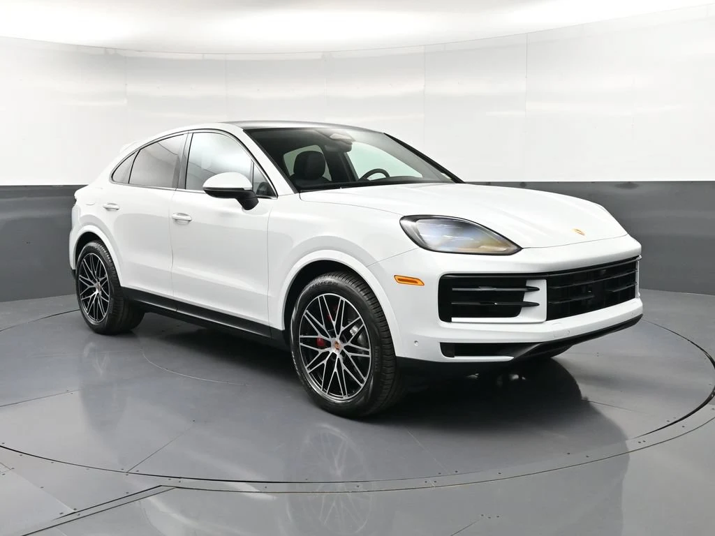 2026 Porsche Cayenne S Coupe for sale, front three-quarter view, White
