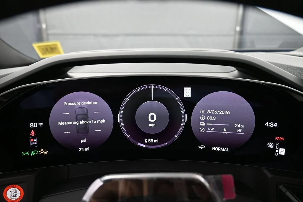 2026 Porsche Cayenne S Electric Coupe interior, Black