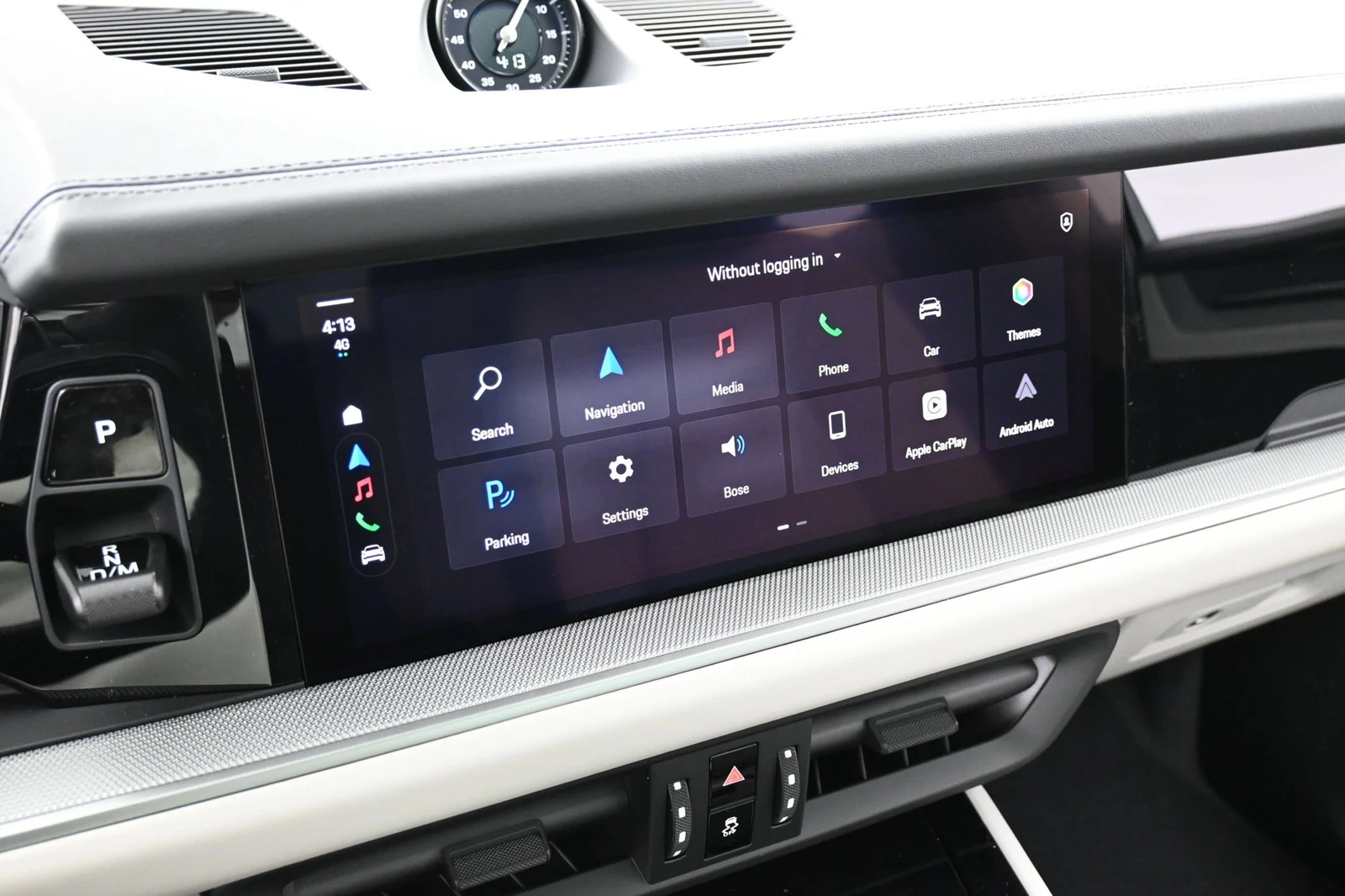 2027 Porsche Cayenne Coupe interior, Black/Chalk