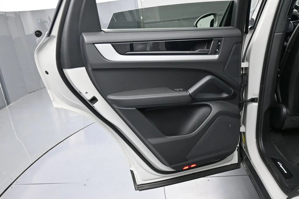 2025 Porsche Cayenne S E-Hybrid interior, door panel, Black