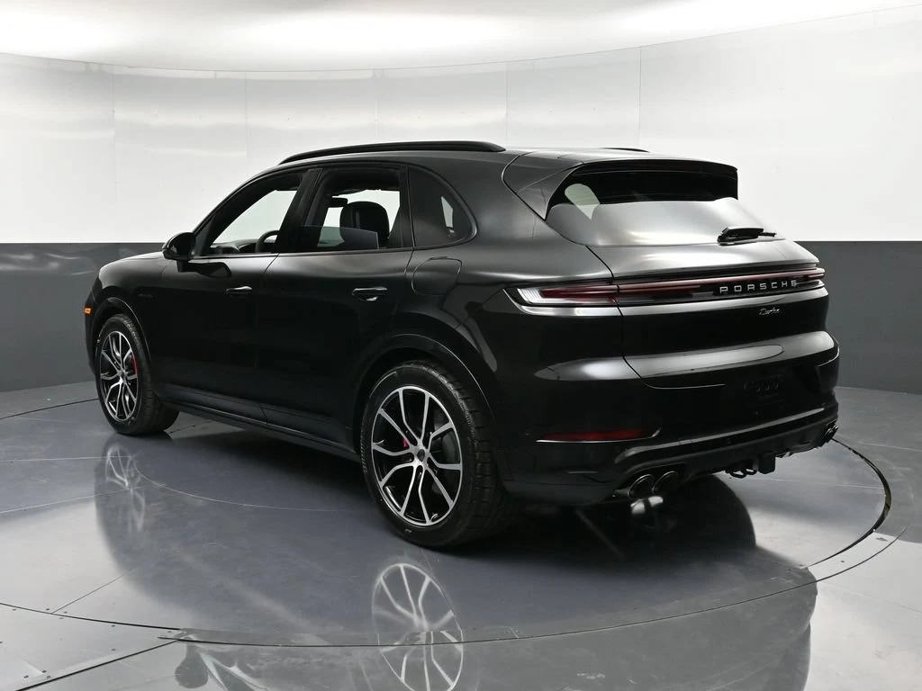 2026 Porsche Cayenne Turbo E-Hybrid for sale, exterior, Black