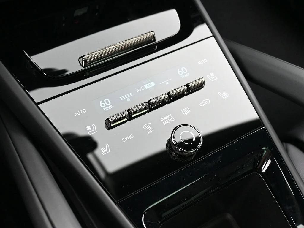 2026 Porsche Cayenne Turbo E-Hybrid interior, center console, Black