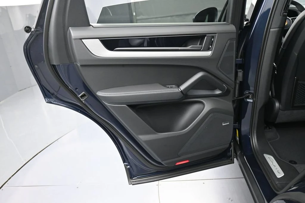 2026 Porsche Cayenne E-Hybrid interior, door panel, Black