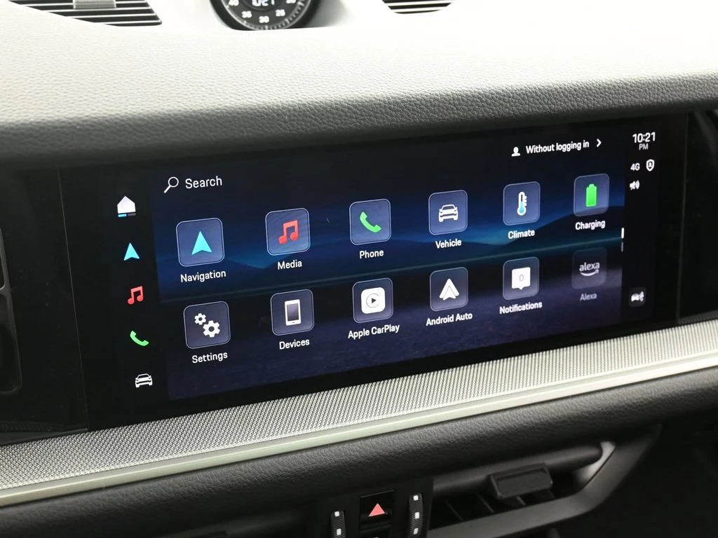 2026 Porsche Cayenne E-Hybrid interior, Black