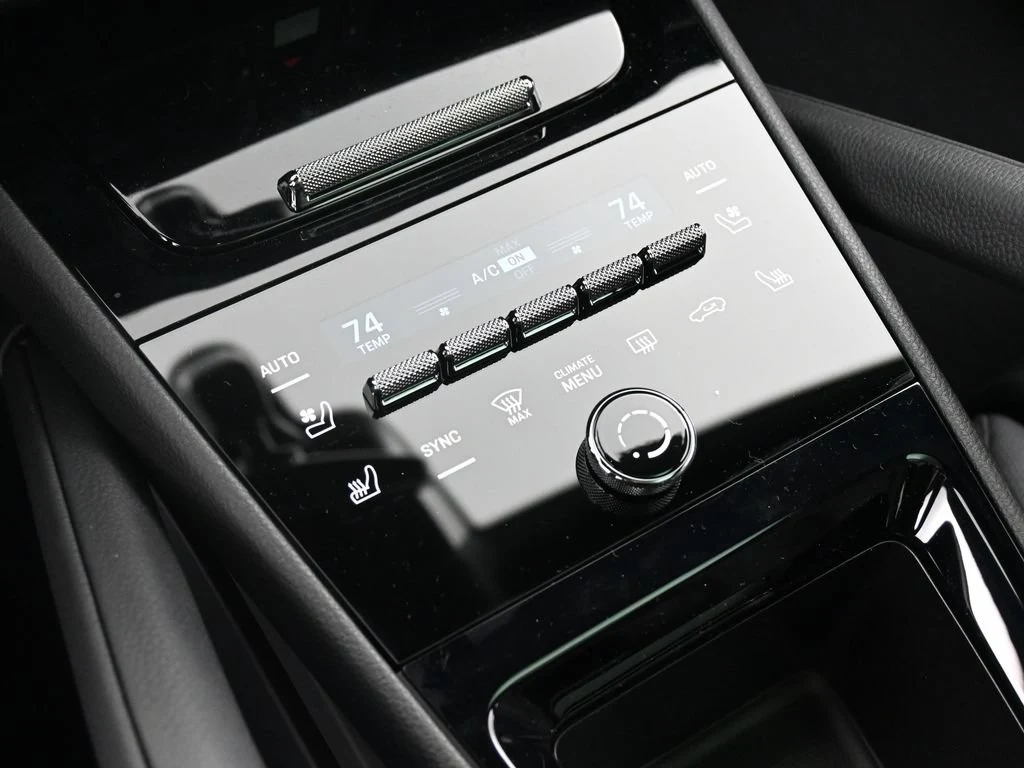 2026 Porsche Cayenne E-Hybrid interior, center console, Black