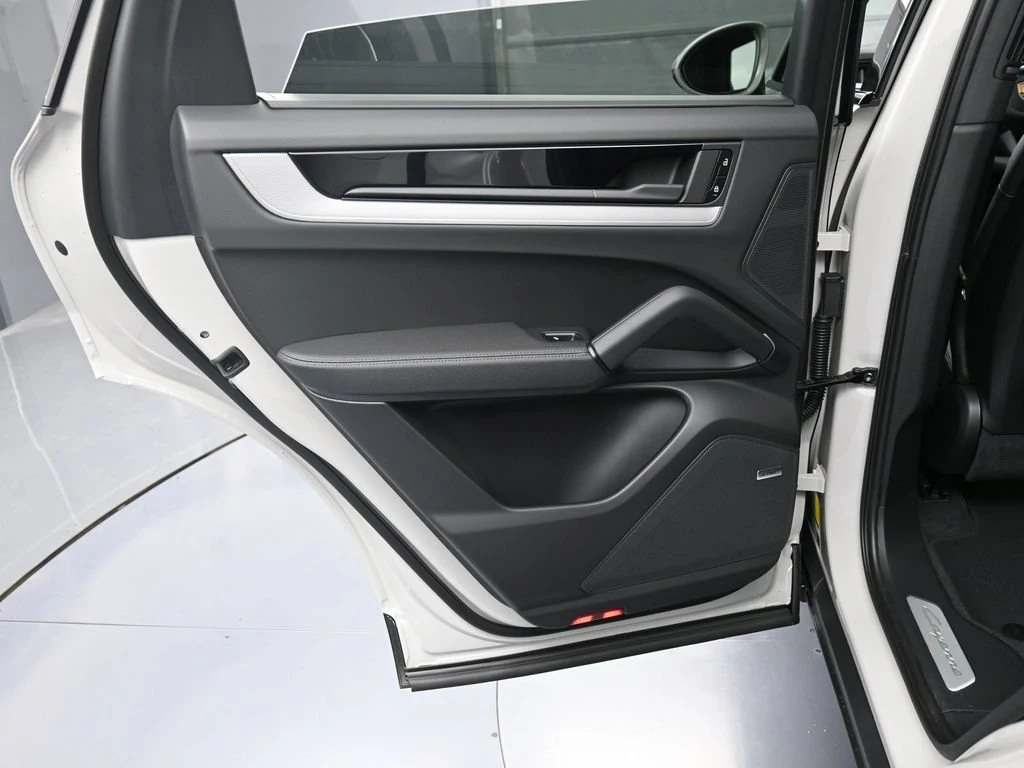 2026 Porsche Cayenne E-Hybrid interior, door panel, Black