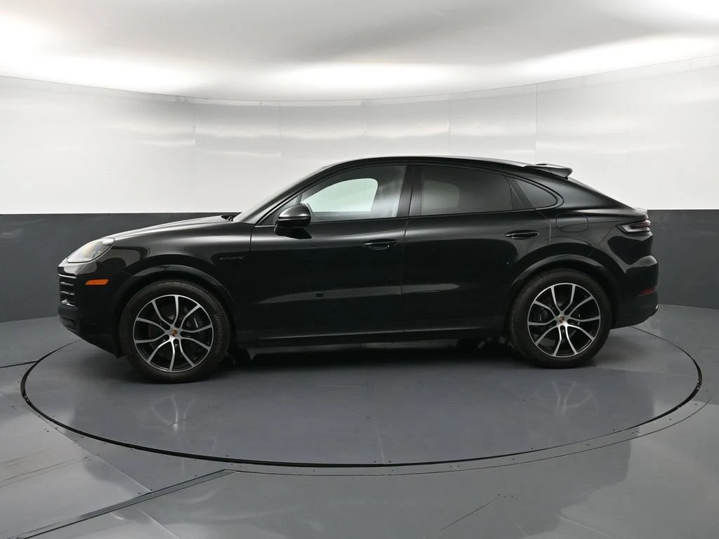 2025 Porsche Cayenne E-Hybrid Coupe for sale, exterior, Black