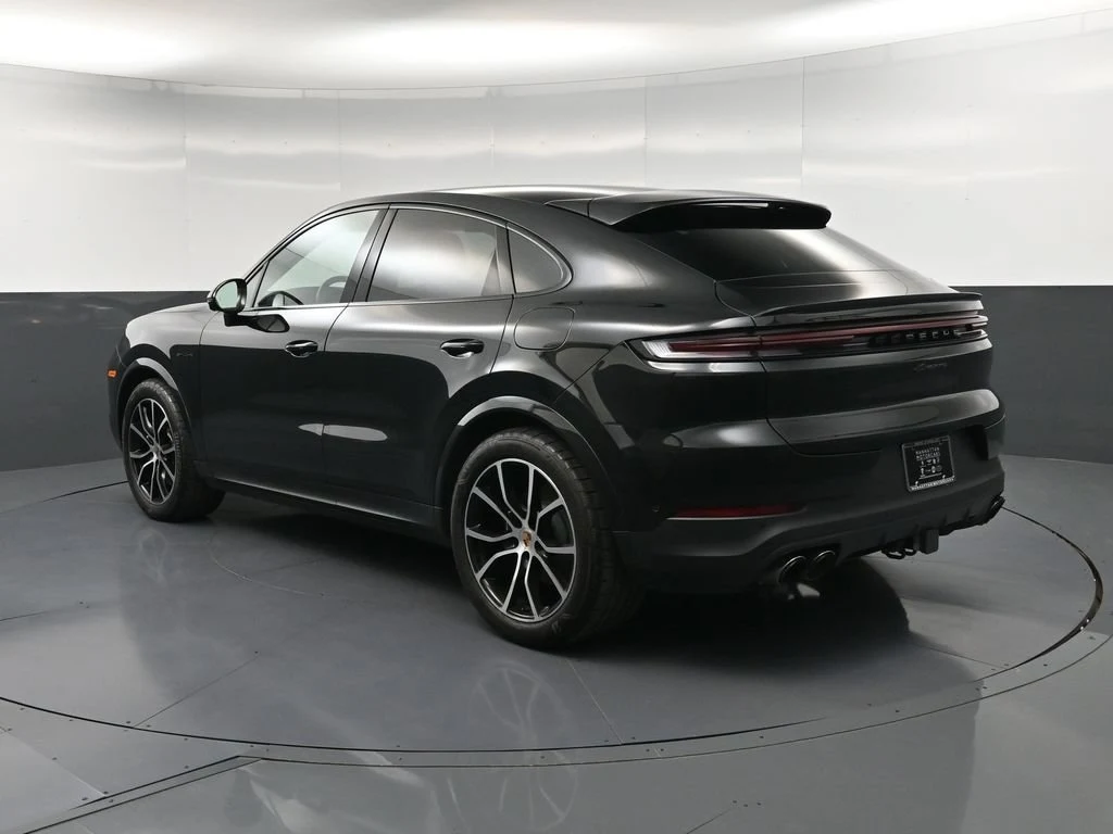 2025 Porsche Cayenne E-Hybrid Coupe for sale, exterior, Black