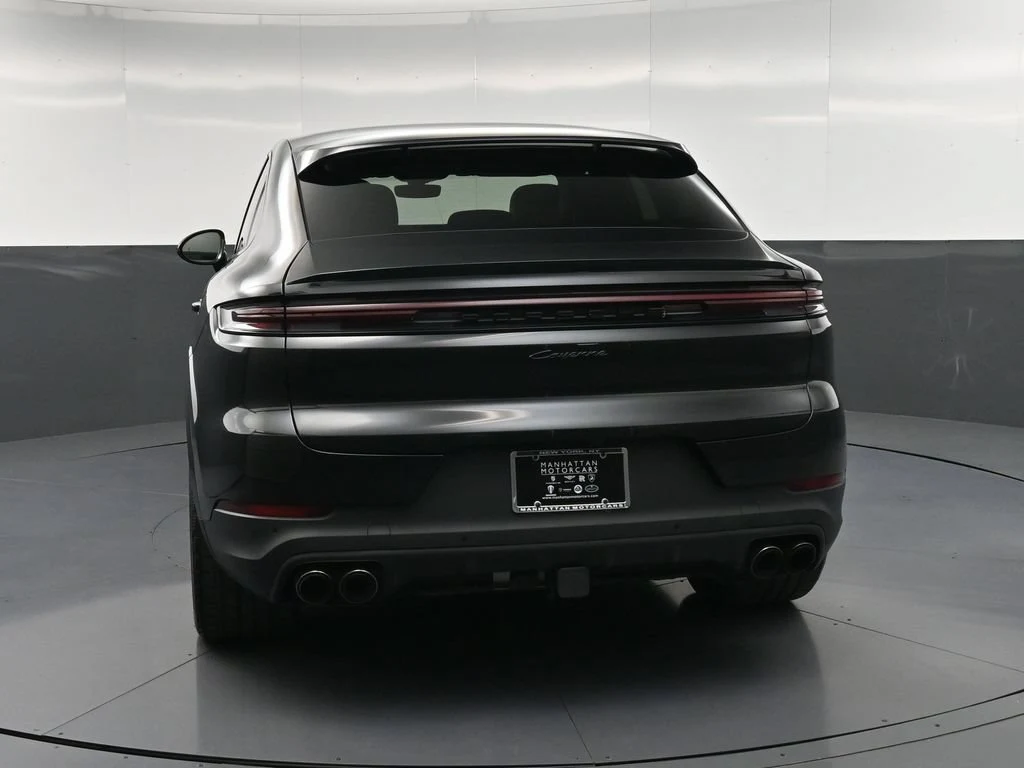 2025 Porsche Cayenne E-Hybrid Coupe for sale, exterior, Black