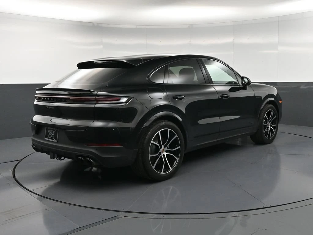 2025 Porsche Cayenne E-Hybrid Coupe for sale, exterior, Black