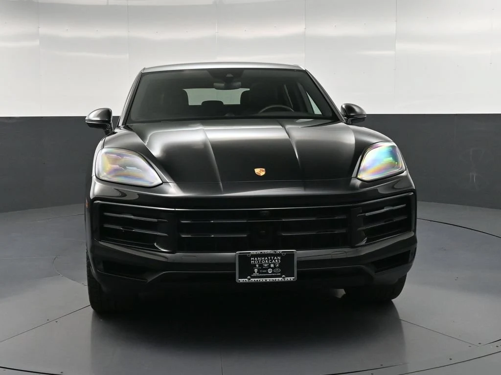 2025 Porsche Cayenne E-Hybrid Coupe for sale, exterior, Black