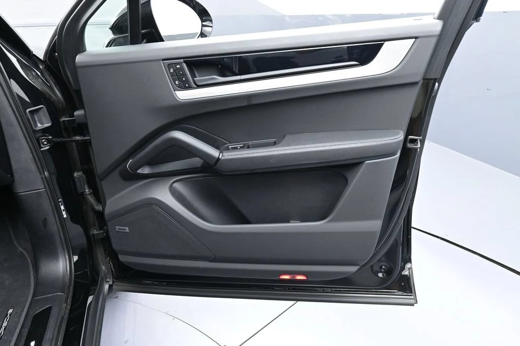 2025 Porsche Cayenne E-Hybrid Coupe interior, door panel, Black