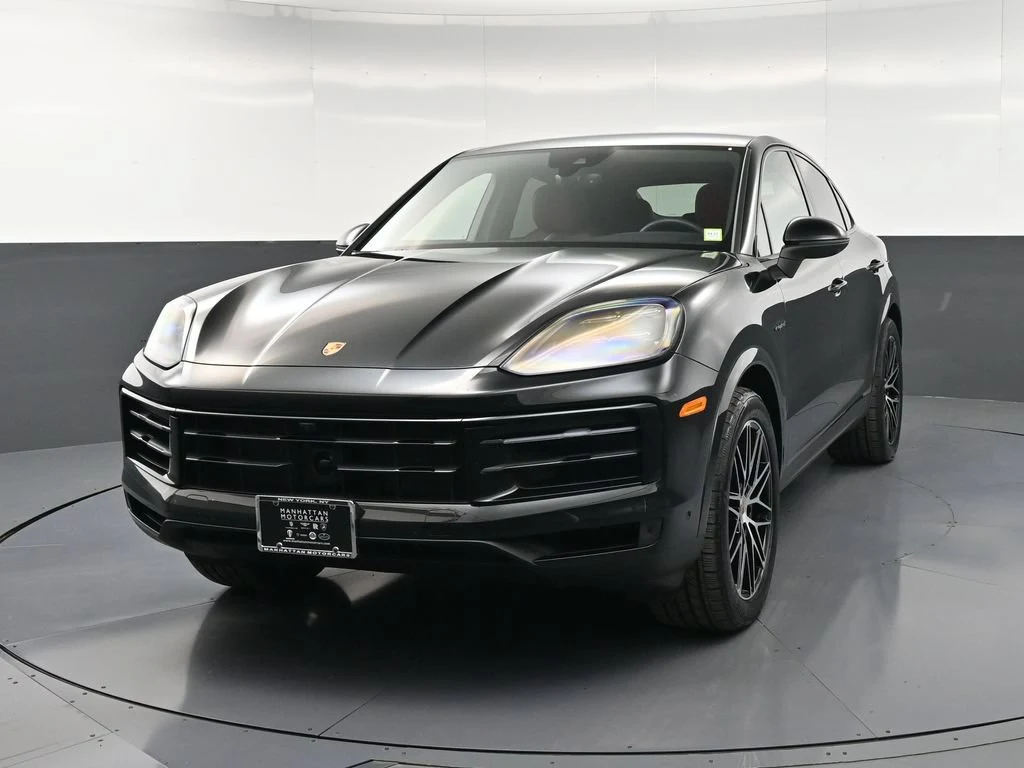 2026 Porsche Cayenne E-Hybrid Coupe for sale, exterior, Black