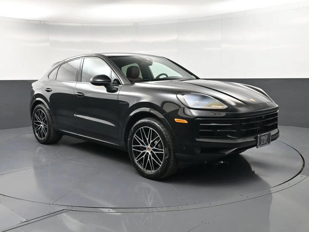 2026 Porsche Cayenne E-Hybrid Coupe for sale, exterior, Black