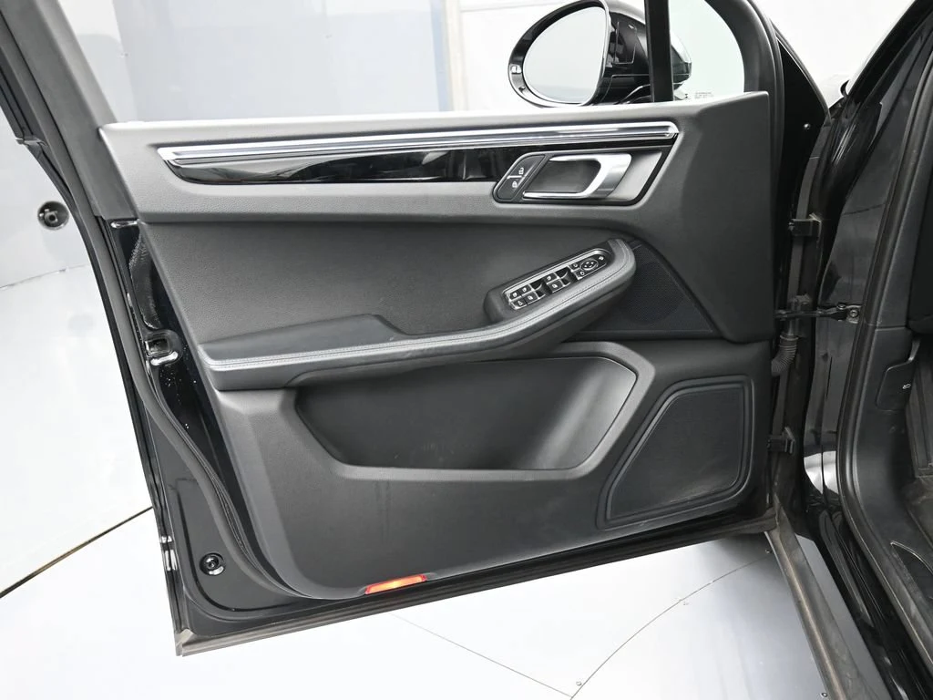 2023 Porsche Macan T interior, door panel, Black