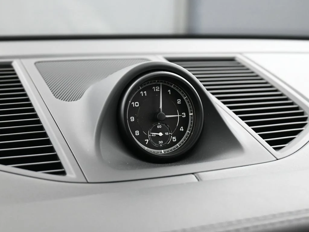2023 Porsche Macan T interior, Black