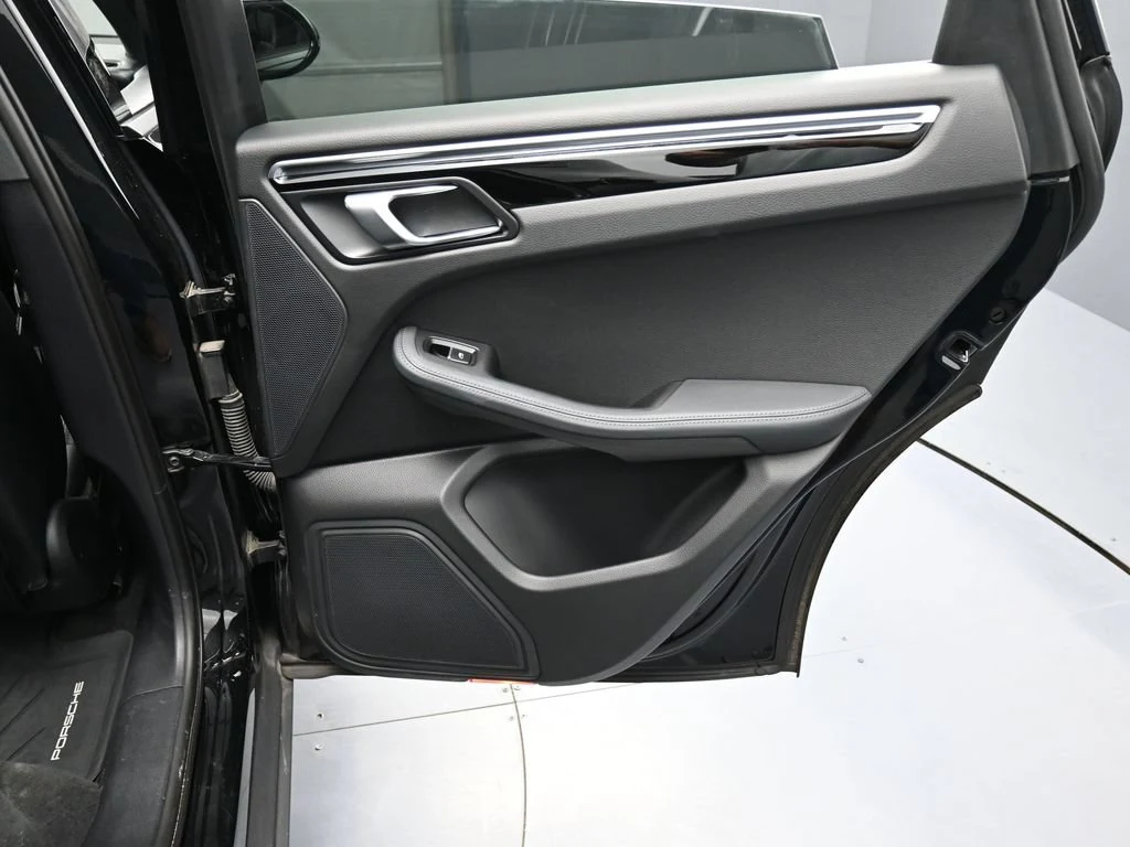2023 Porsche Macan T interior, door panel, Black