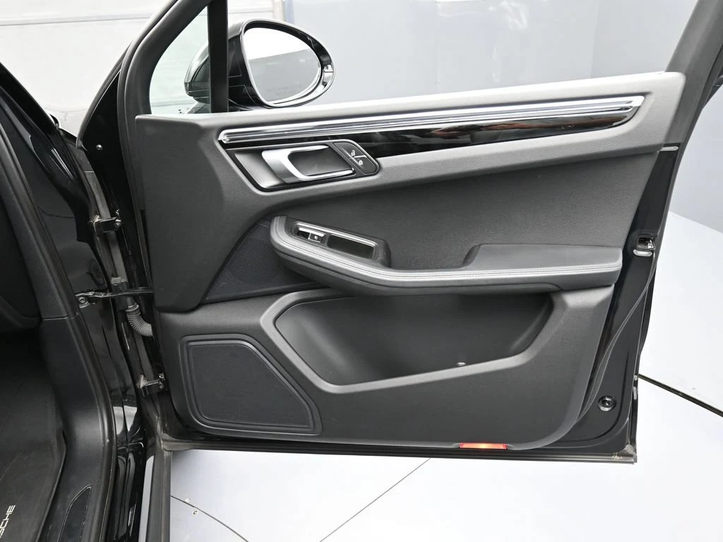 2023 Porsche Macan T interior, door panel, Black