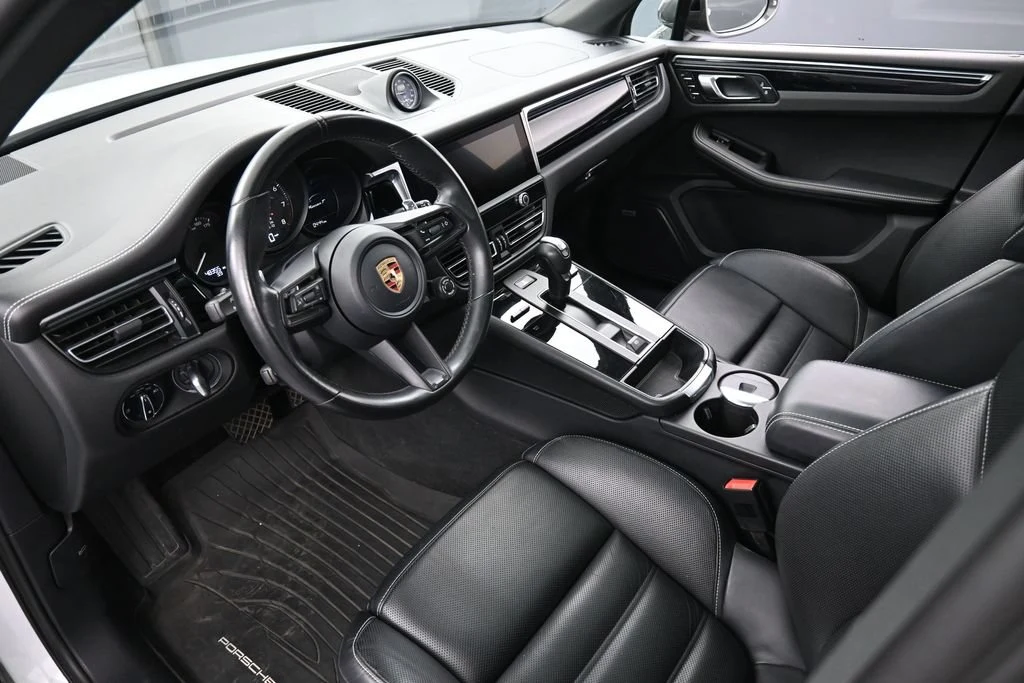 2023 Porsche Macan T interior, Black