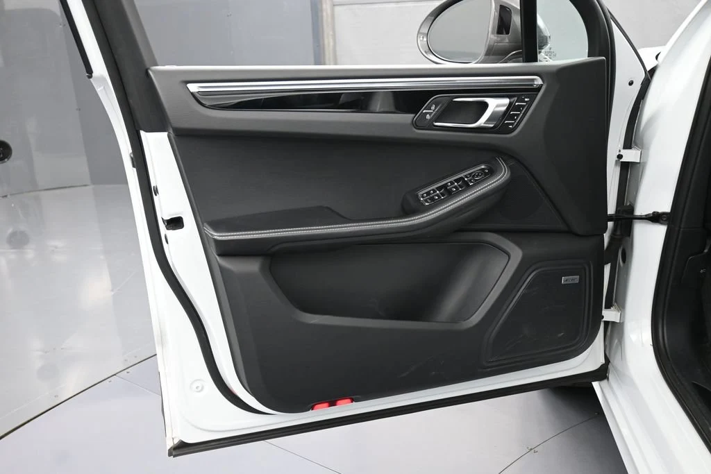 2023 Porsche Macan T interior, door panel, Black