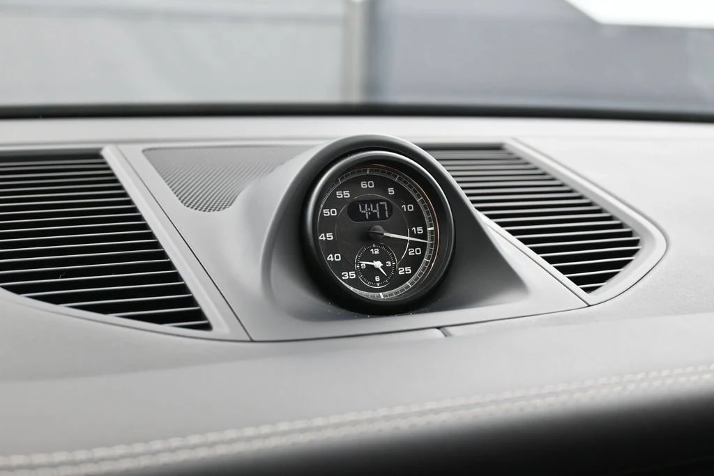 2023 Porsche Macan T interior, Black