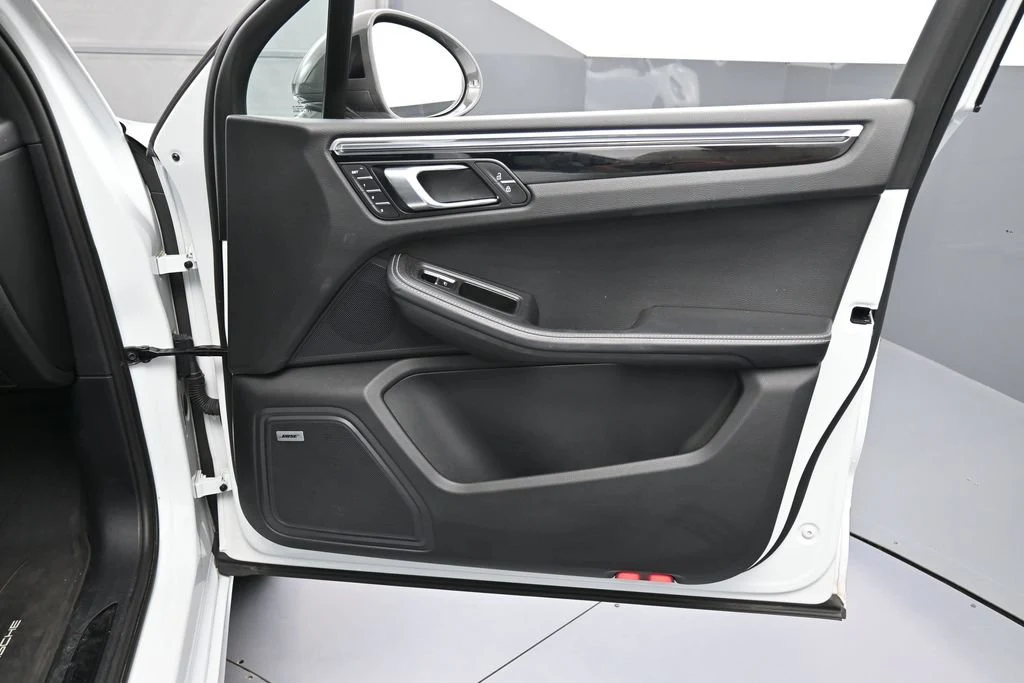 2023 Porsche Macan T interior, door panel, Black