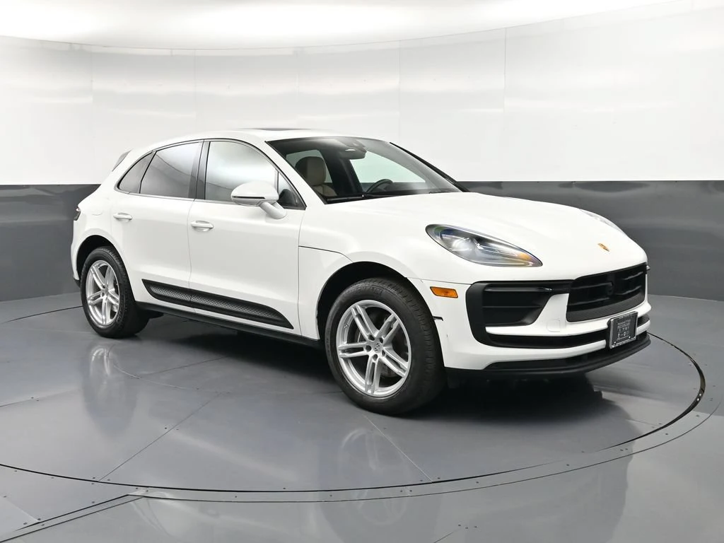 2023 Porsche Macan T for sale, front three-quarter view, White