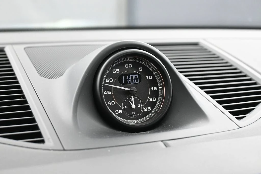 2023 Porsche Macan T interior, Black