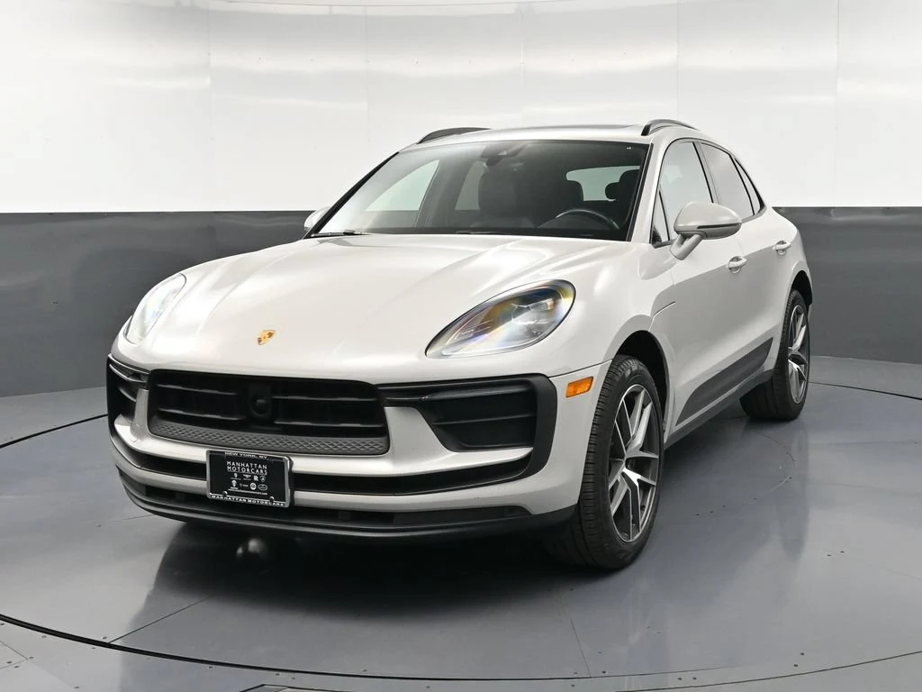 2023 Porsche Macan T for sale, front three-quarter view, Grey