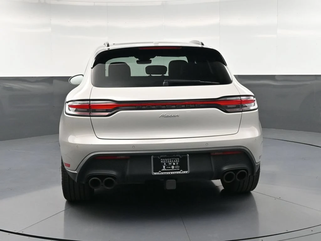 2023 Porsche Macan T, rear three-quarter view, Grey
