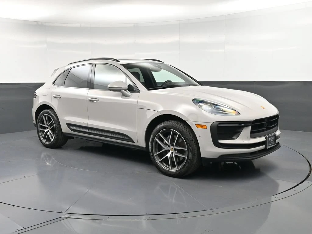 2023 Porsche Macan T for sale, front three-quarter view, Grey