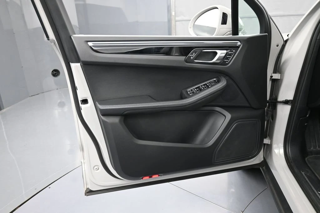 2023 Porsche Macan T interior, door panel, Black