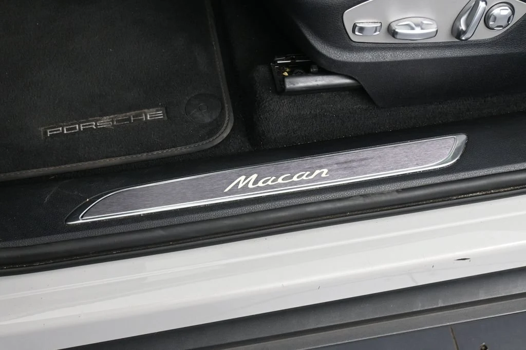 2023 Porsche Macan T interior, door sill, Black