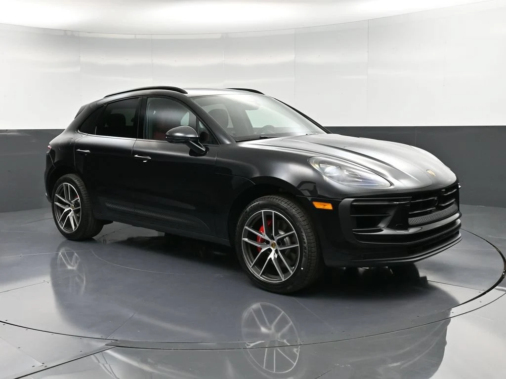 2026 Porsche Macan S for sale, front three-quarter view, Black