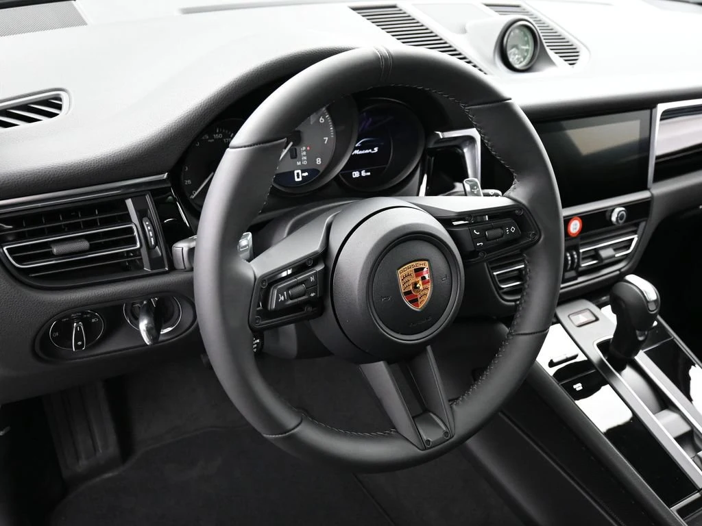 2026 Porsche Macan S interior, Black