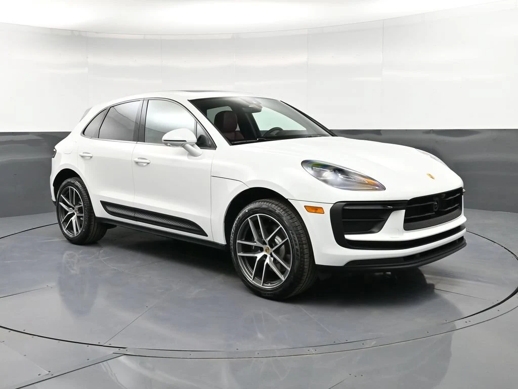 2026 Porsche Macan for sale, front three-quarter view, White