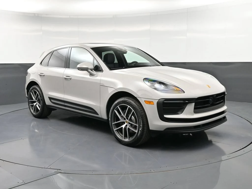 2026 Porsche Macan for sale, front three-quarter view, Grey