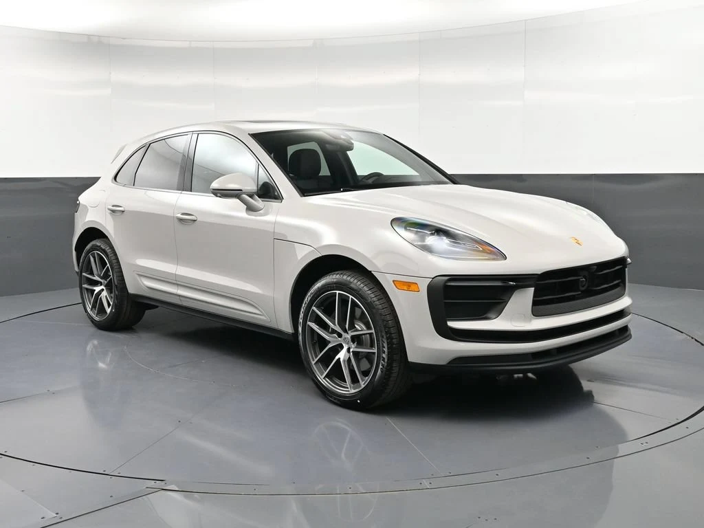 2026 Porsche Macan for sale, front three-quarter view, Grey